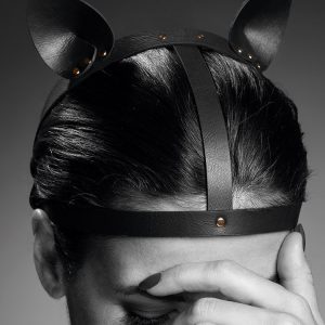 Bijoux Indiscrets Maze: Kopf-Harness mit Katzenohren