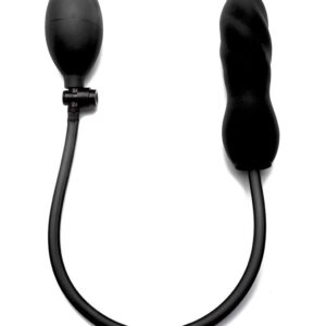 Ouch! Inflatable Silicone Twist: Pump-Dildo