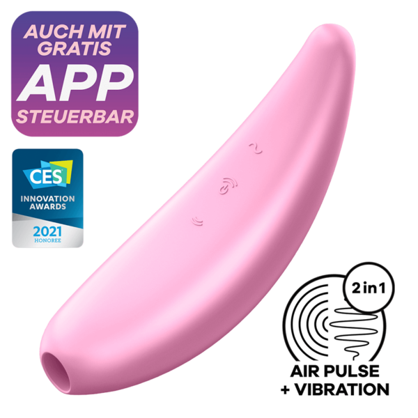 Satisfyer Curvy 3 Connect App, 15cm