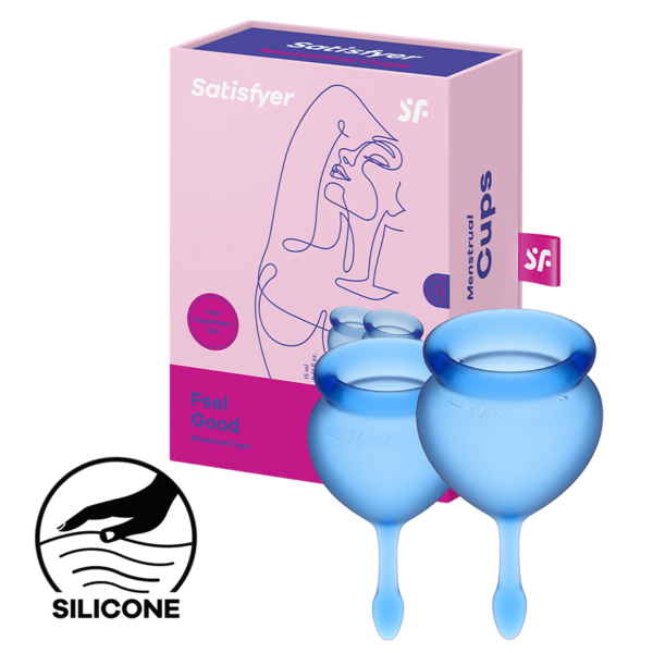 Satisfyer Feel Good - Menstrual Cup Set, 15&20ml