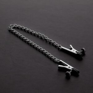 Triune Alligator Adjustable Nipple Clamps: Edelstahl-Nippelklemmen mit Kette