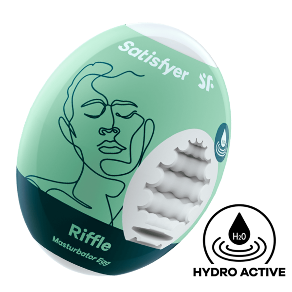 Satisfyer Masturbator Egg - Riffle