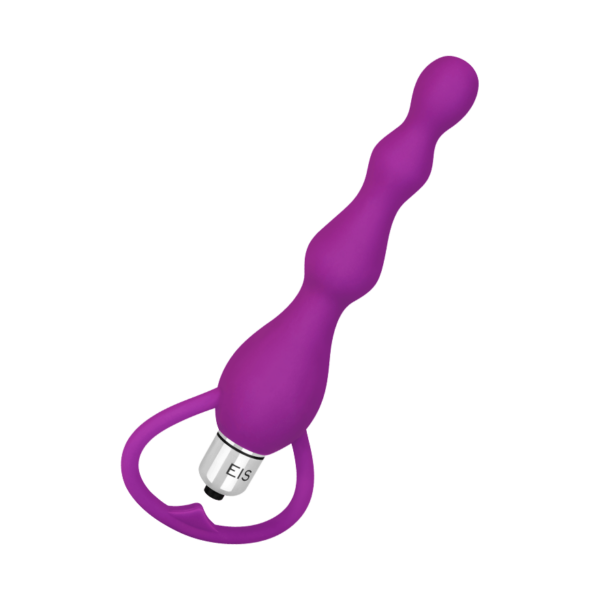 Flexibler Analvibrator aus Silikon, 19 cm