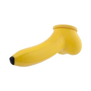 Toylie Banane: Latex-Penis-Hodenhülle (13cm)