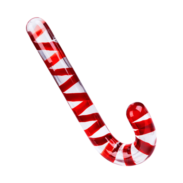 Dildo in Zuckerstangen-Optik, 20,5 cm