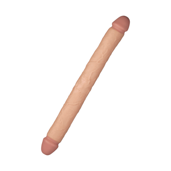 Doppeldildo mit langem Schaft, 45 cm