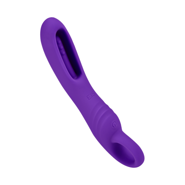 G-Punkt-Vibrator mit Klopf-Funktion, 18,5 cm