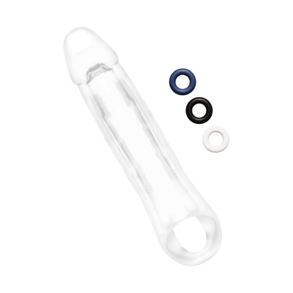 2" See-Thru Penis Extender, 20,3 cm