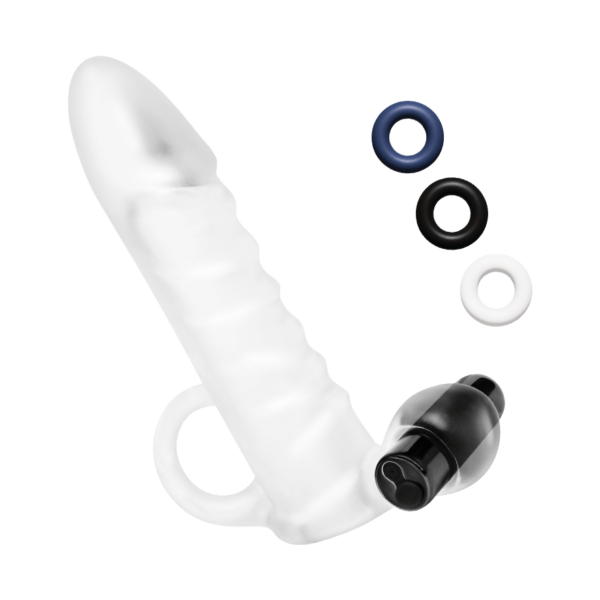 Vibrating 2" Penis Extender, 16 cm