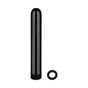 Anal Shower Head - Black, 13 cm