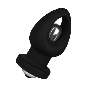 Analplug mit Vibro-Bullet, 8 cm