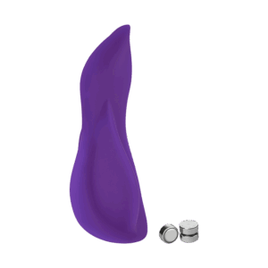 Auflegevibrator mit Bullet aus Silikon, 13 cm
