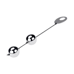 Domino Metallic Balls, 3 cm