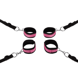 Gepolstertes Fessel-Set, 6 Teile