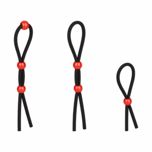 Größenverstellbares Penisring-Set, 3 Teile, 1 - 6,8 cm