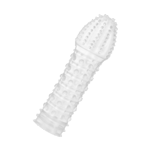 Penishülle mit sinnlichen Noppen, 15 cm