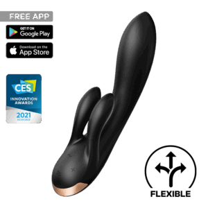 Satisfyer Double Flex Connect App, 20 cm