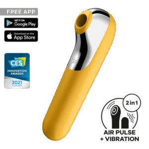 Satisfyer Dual Love Connect App, Vibrator + Druckwellentoy