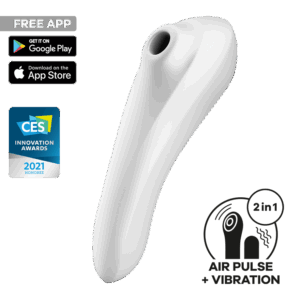 Satisfyer Dual Pleasure Connect App, Vibrator + Druckwellen