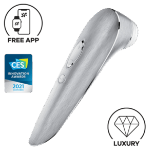 Satisfyer High Fashion+ Connect App, aus Aluminium
