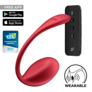 Satisfyer Shiny Petal, 11 cm, mit App