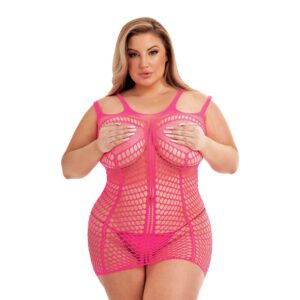 Shredded Mini Dress