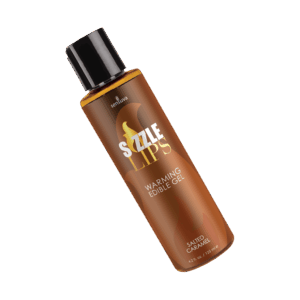 Sizzle Lips - Warming Edible Gel Salted Caramel, 125 ml
