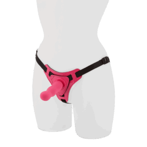 Strap-On mit Schraubgewinde aus Silikon, 12,7 cm