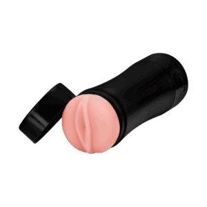 Vagina-Masturbator mit Vibration, 19 cm