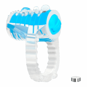 Zungenvibrator mit Noppen, 1,6 - 5,5 cm