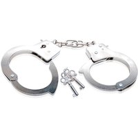 Handschellen „Beginner’s Metal Cuffs“, mit Sicherheitsbügel