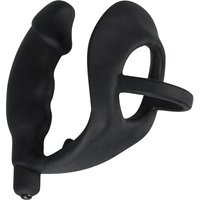 Penis-/Hodenring „Ring & Vibro Plug“ mit Vibro-Analplug