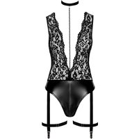 Straps-Body „Libido“ im feinen Material-Mix