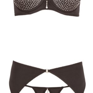 3-teiliges Hebe-Set mit Strass