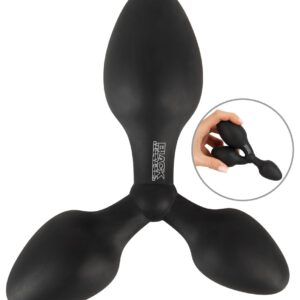 Analplug „Training triple butt plug“ aus Silikon