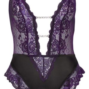 Body ouvert mit Strapsen