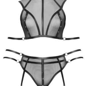 Dessous-Set in Bondage-Optik