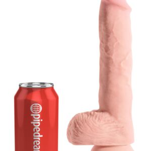 Dildo „10" Triple Density Cock with Balls“, 28 cm