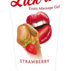 Gel “Erotic Massage Gel Strawberry“ mit Erdbeer-Aroma