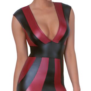 Kleid im 2-farbigen Mattlook