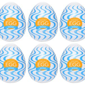 Masturbator „Egg Wind“ mit Wellen-Stimulationsstruktur