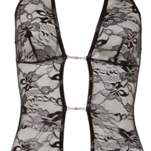 Ouvert-Body aus Spitze & Powernet