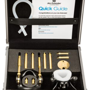 Penis-Expander „Gold Standard“ mit 24-Karat-Goldauflage, für Penisgrößen bis zu 24 cm