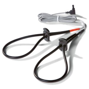 Penisschlaufe „Rodeo Robin“ mit Hodenschlaufe, kompatibel mit Reizstromgerät