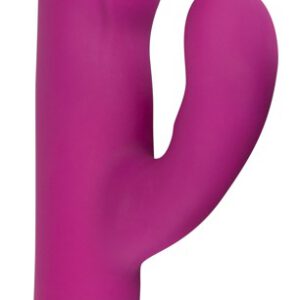 Rabbitvibrator „Heating Vibe“ mit Klitorisreizarm und Wärmefunktion
