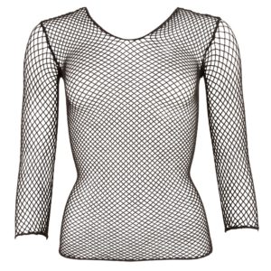 Shirt aus grobem Netzmaterial