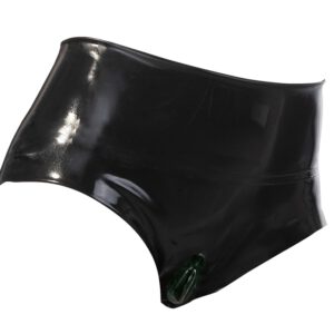 Slip aus Latex mit Vaginalschlauch