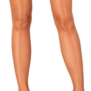 Straps-Strümpfe mit elastischem Abschluss