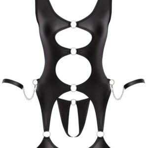 Strapshemd mit breiten Schenkelbändern