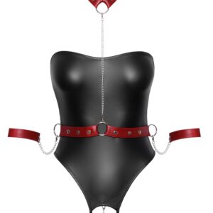 Stringbody ouvert im edlen Mattlook